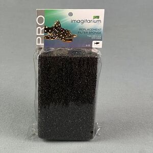 Imagitarium Pro Sponge Filter Replacement 2 Pack Freshwater Aquarium 0822